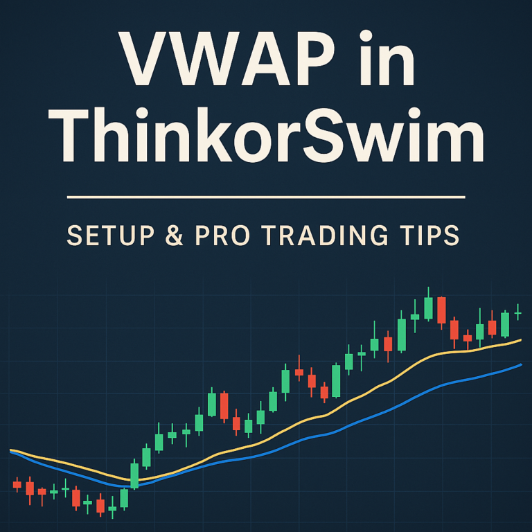 VWAP in ThinkorSwim Setup and Trading Tips